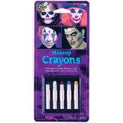 Halloween Makeup Crayons 5 Assorted(Case of 3)