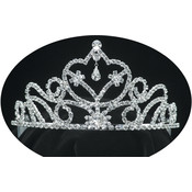 Tiara 3 In Rhinestone Silver