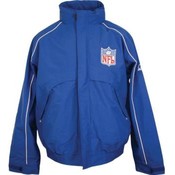 NFL Logo Coaches Rain Jacket Royal Blue