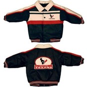 Toddler's Houston Texans Leather Jacket