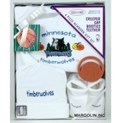 Minnesota Timberwolves 4pc New Born Gift Set(Case of 12)