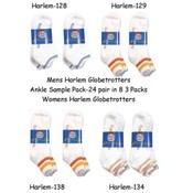 Harlem Globetrotters 24 pair Mix Men Women