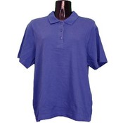 Cobalt Blue Short Sleeve Polo