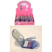 Display Of Lip Gloss Cell Phones