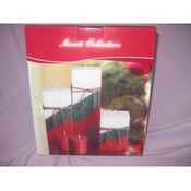 5pk Scented Christmas Candle Set