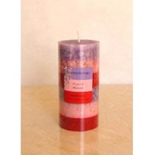 Peach Blossom Pillar Candle