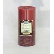 Scents of The Seasons Holiday Pillar Candle