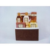Shanti 6 Piece Bath Set Gingerbread Vanilla