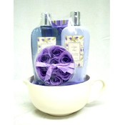 Aromanice Lavender &amp; Honey 5-pc bath set