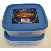 2Pk Square Food Container