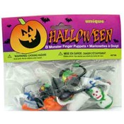 8 Halloween Monster Finger Puppets