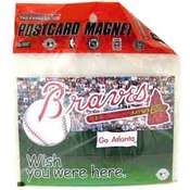 Atlanta Braves Magnetic Postcard