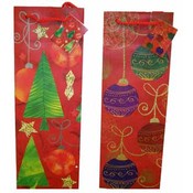 Xmas Bottle Gift Bags