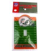 Miami Dolphins Switch Plate Cover
