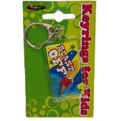 Blast Off Key Ring