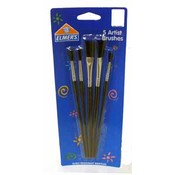 Elmers 5Pk Artist Brushes