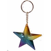 Rainbow Stars Key Chain