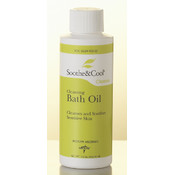 Medline Soothe &amp; Cool Bath Oil - 3.5 oz Screw Cap