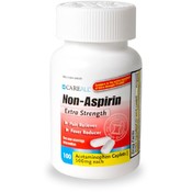 500mg Acetaminophen Caplets 100 Count