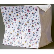 Zippered Diaper Bag Bear Design