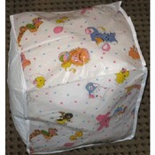 Animal Design Zippered Diaper Bags