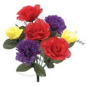 7 Flower Mixed Color Bush