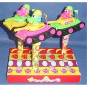 Candy With Friction Toy Dog Tank
