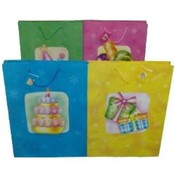 Jumbo Assorted Birthday Gift Bags - Glossy