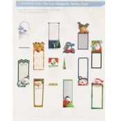 Cute Die Cut Magnetic Memo Pads