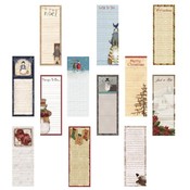 Magnetic Memo Pads Folk Design(Case of 144)