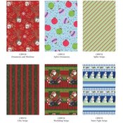 Christmas Roll wrap 40 square foot assortment(Case of 48)