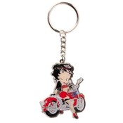 Biker Betty Enamel Key Chains