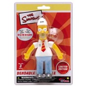 Hard Hat Homer Simpson W/Suction Cup Bendable