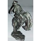 3.5" Pewter Cowboy Figurine