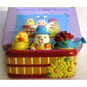 Easter-Spring Time Magnet Set In Gift Box