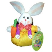 Assorted 5" Easter Bunnies with Sand in Base