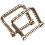  Purse Handle Hooks 2/Pkg-Nickel -Flair 