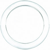 Clear Plastic 9-Inch Dinner Plates, 30-Pack