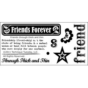  Technique Tuesday Stamps, Friends 