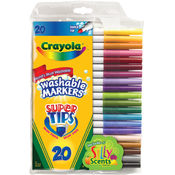 Crayola Super Tip Washable Markers-20/Pkg