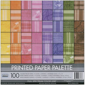 Printed Paper Palette 12