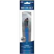 Brush Set Value Pack Sable 3/Pkg-Shader 2, 6, 10