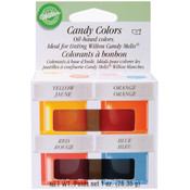 Candy Colors 0.25 oz. - Yellow/Orange/Red/Blue