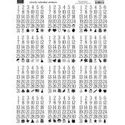  Clear Stickers 8.5