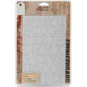 Grungeboard Minis 5"X8" Sheets 7/Pkg-Plain