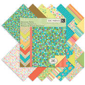 Summer Travel Double-Sided Designer Paper Pad 12"X