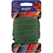  Needloft Craft Yarn 20 Yard Card-Holly 