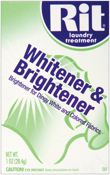 Rit dye powder-whitener & brightener 1 ounce