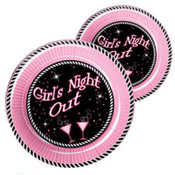 Girls Night Out Party Plate 10in.(10)