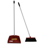2Pc Dust Pan and Broom Set